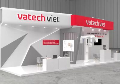 Thiết Kế Và Thi Công Gian Hàng Vatech Việt | Tại Triển Lãm Videc