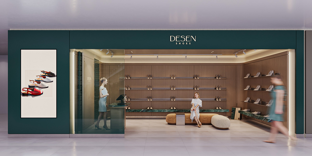 Thiết Kế Và Thi Công Showroom Desen Shoes | Tại Bình Dương