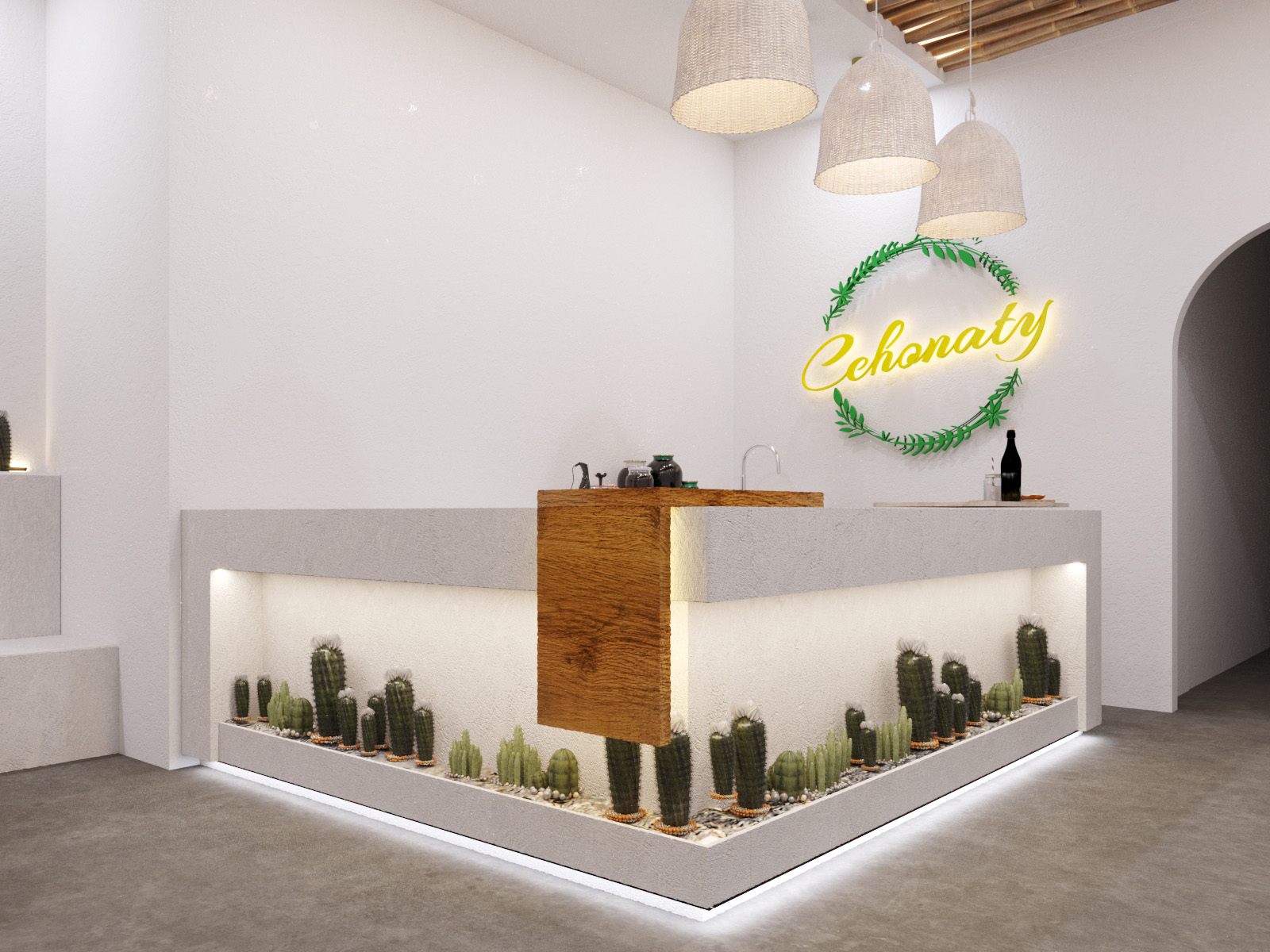 Thi Công Chữ Đèn Neon Sign Coffee Cehonatrj | Tại Bình Dương