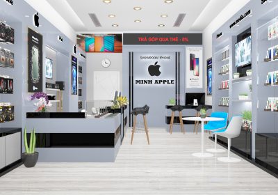 Thi Công Showroom Iphone | Minh Apple