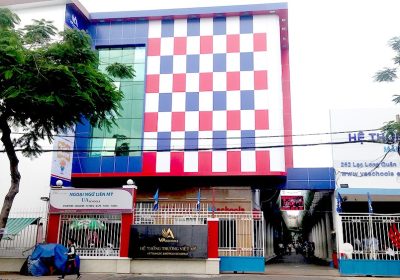 Thi Công Mặt Dựng Alu | Hệ Thống Trường Việt Mỹ