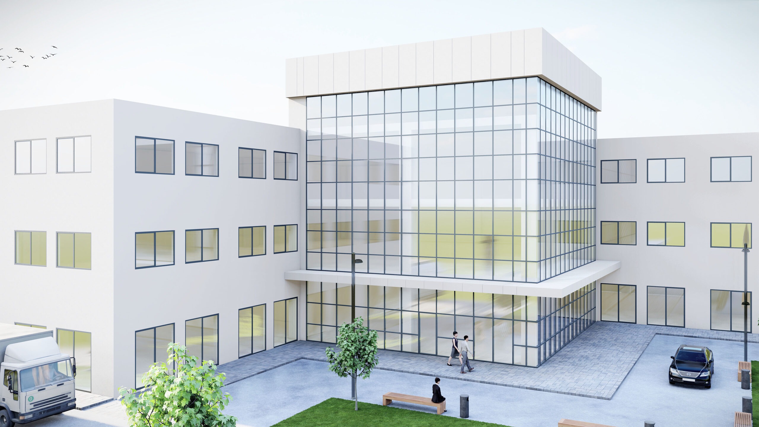 Thi Công Mặt Dựng Aluminium | Khu Công Nghiệp Bình Đường Tại Bình Dương